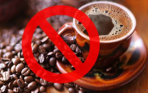 Say no to caffeine