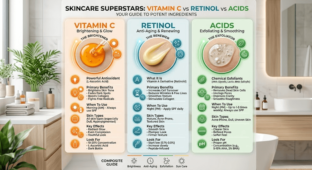 ingredient comparison of vitamin c