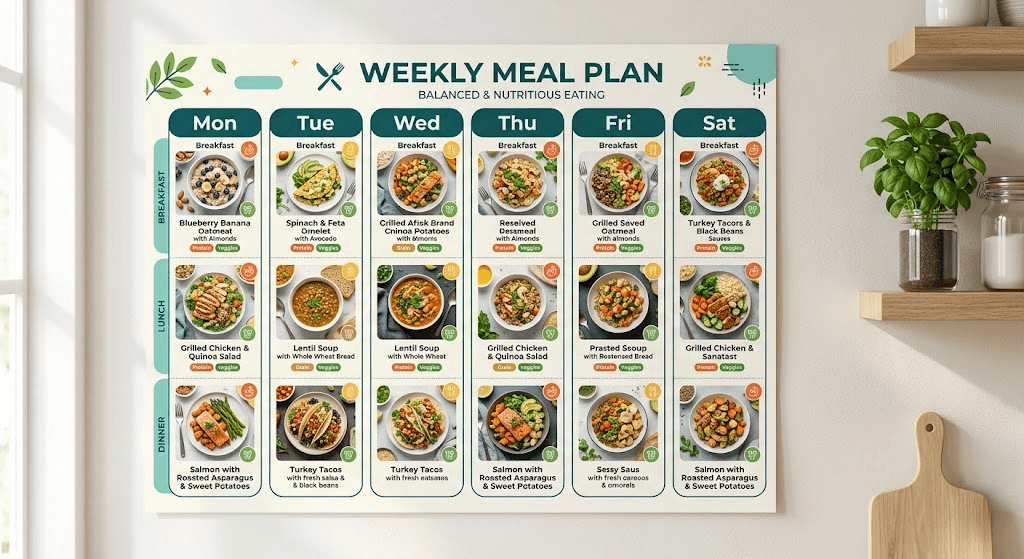7-days low carb diet plan