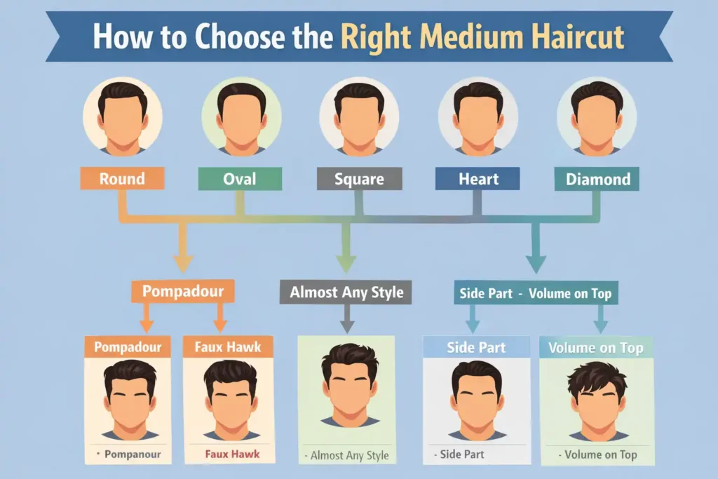 Choosing the right medium haircut