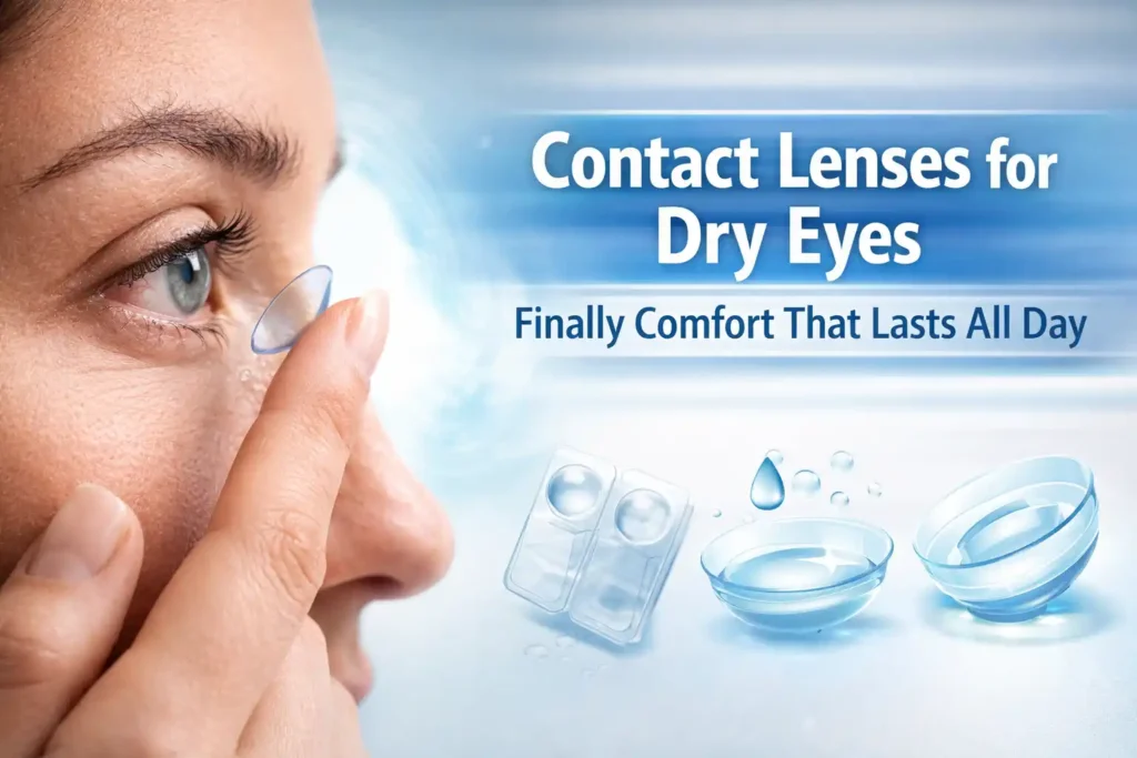 Contact Lenses for Dry Eyes Finally Comfort That Lasts All Day