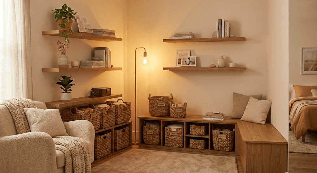 Stylish Basket & Box Organization