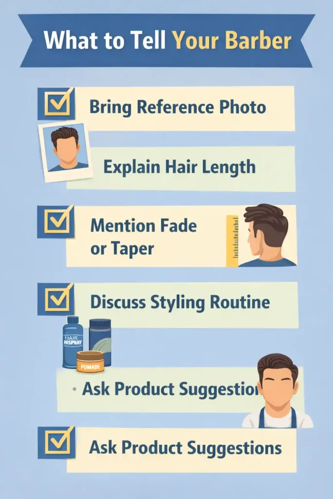 What to tell your barber