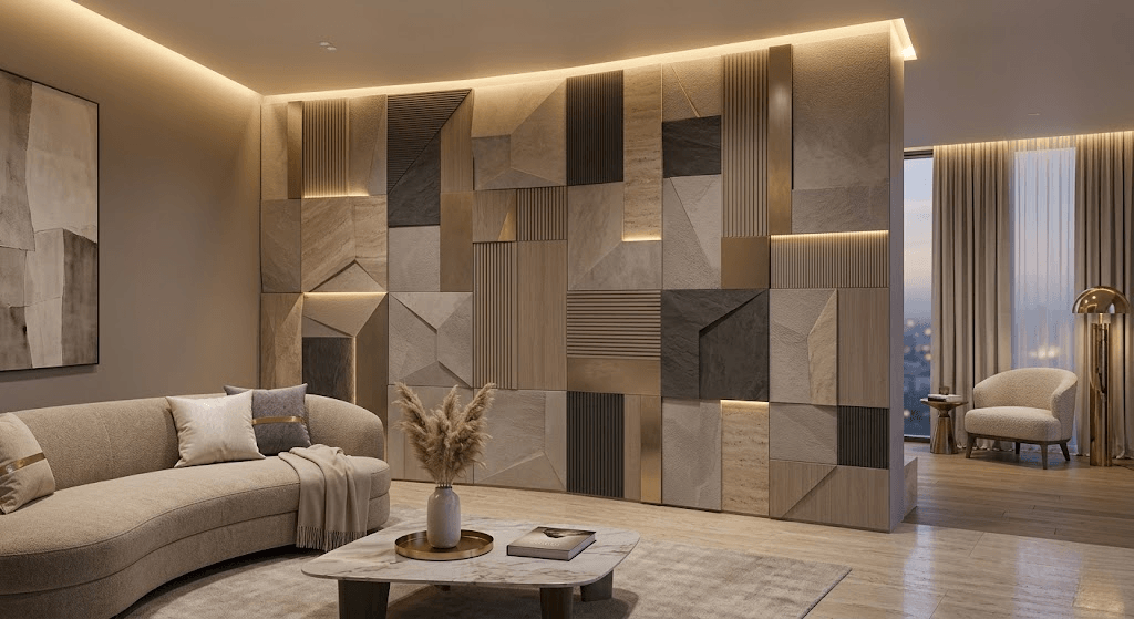 diy decor projects using textured walls