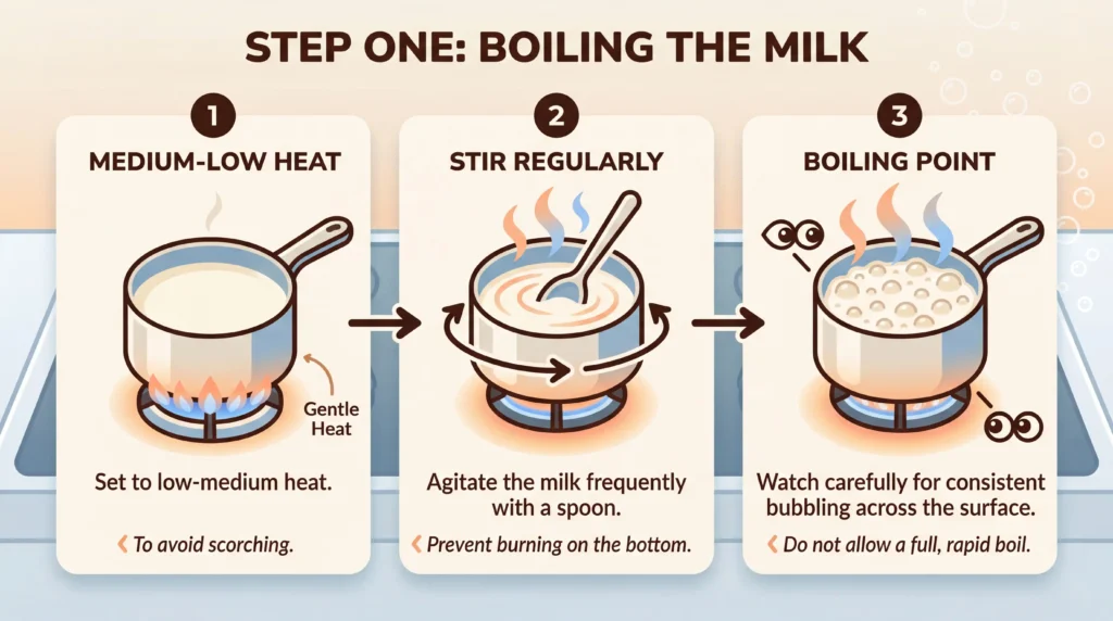 Boiling the Milk