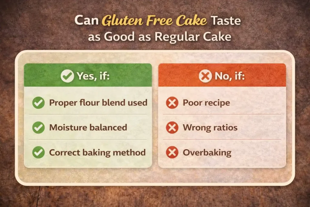 Can Gluten Free Cake Taste as Good as Regular Cake