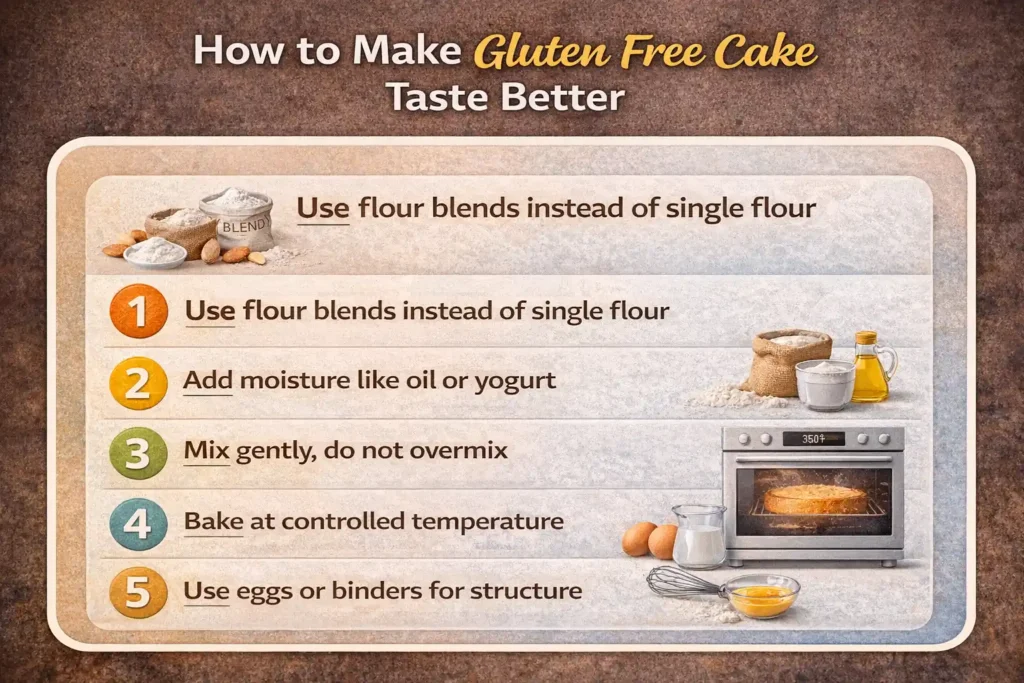 How to Make Gluten Free Cake Taste Better