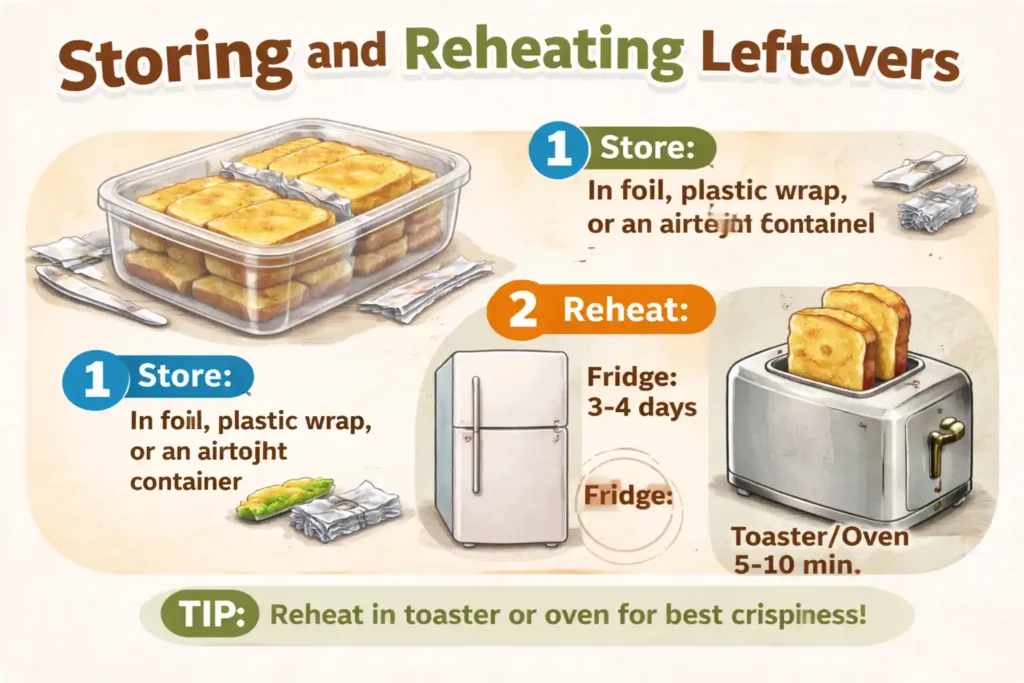 Storing and Reheating Leftovers