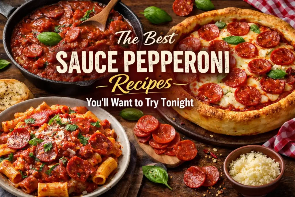 The Best Sauce Pepperoni Recipes