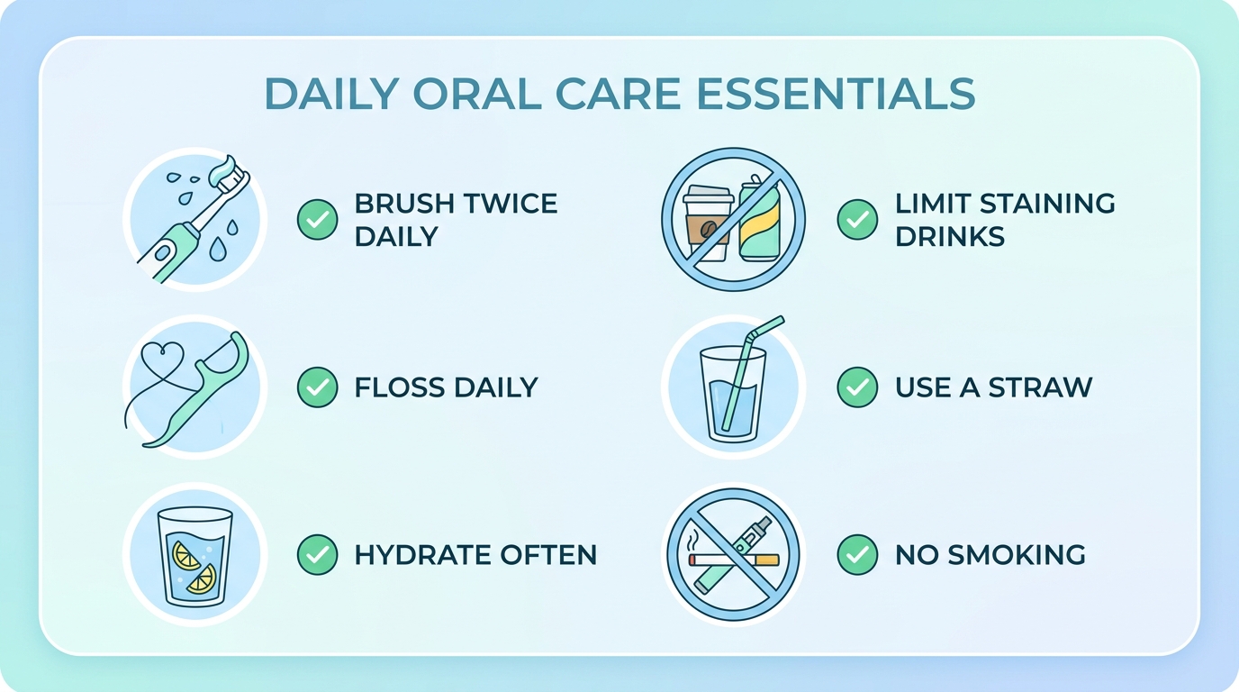 tips for teeth whitening