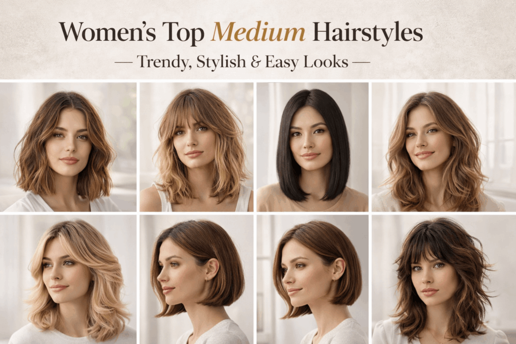 women top medium hairstyles (1)