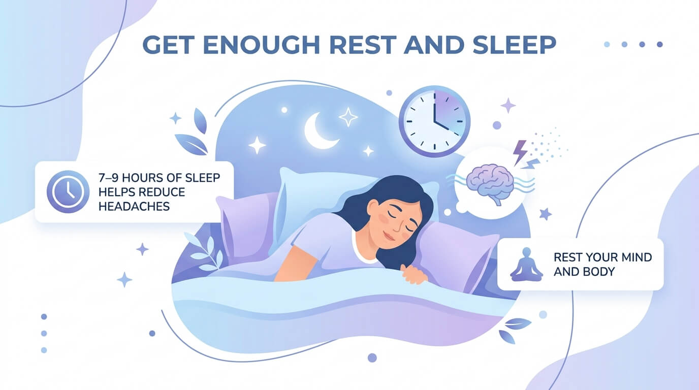 Get Enough Rest and Sleep