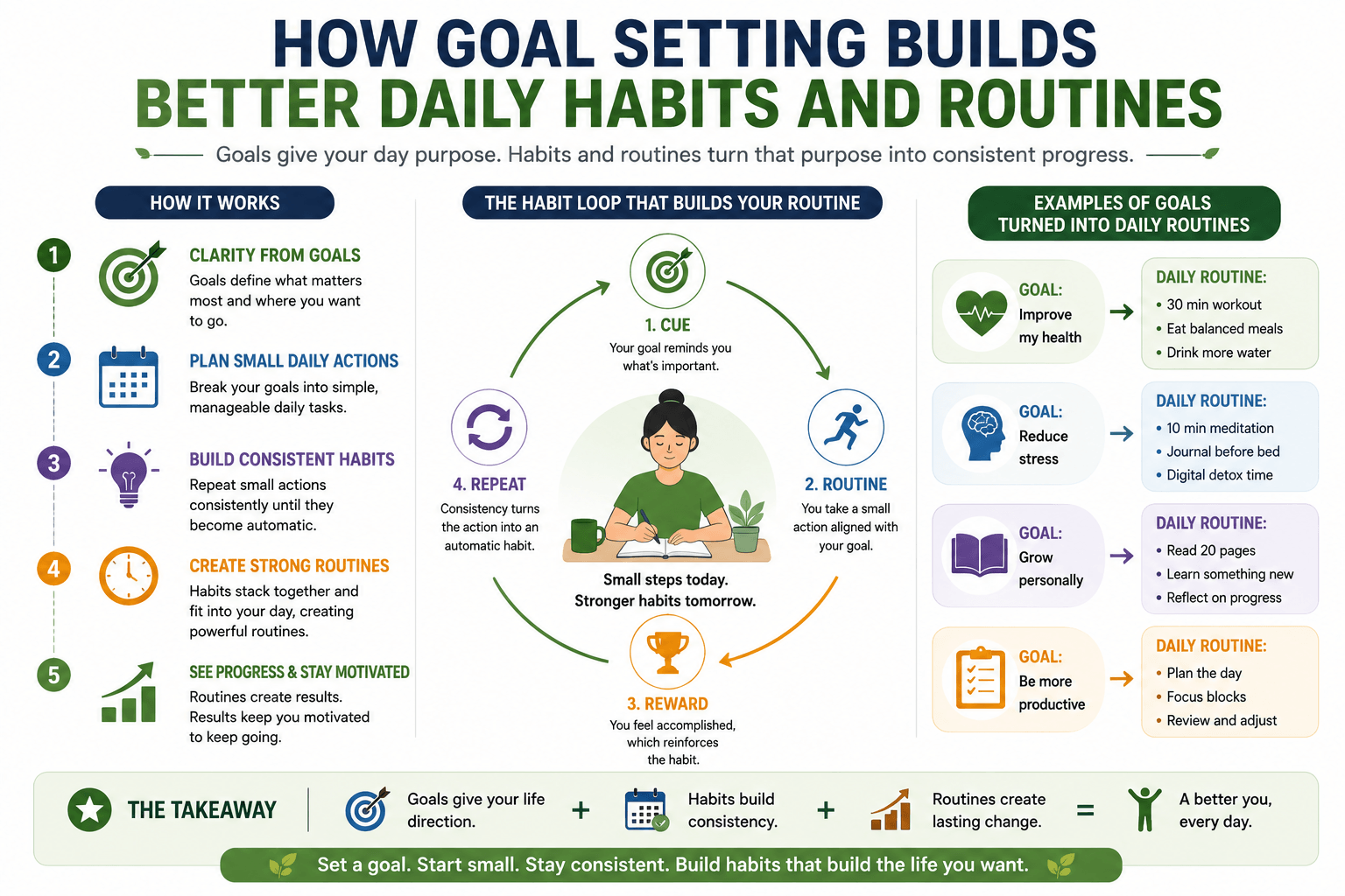 How Goal Setting Builds Better Daily Habits and Routines