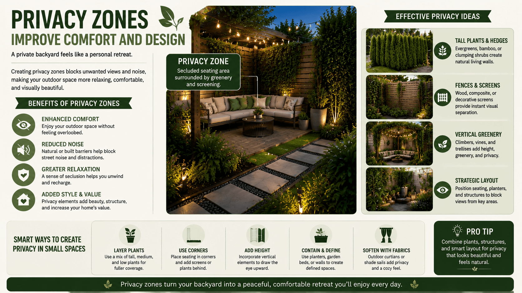 Privacy Zones Improve Comfort and Design