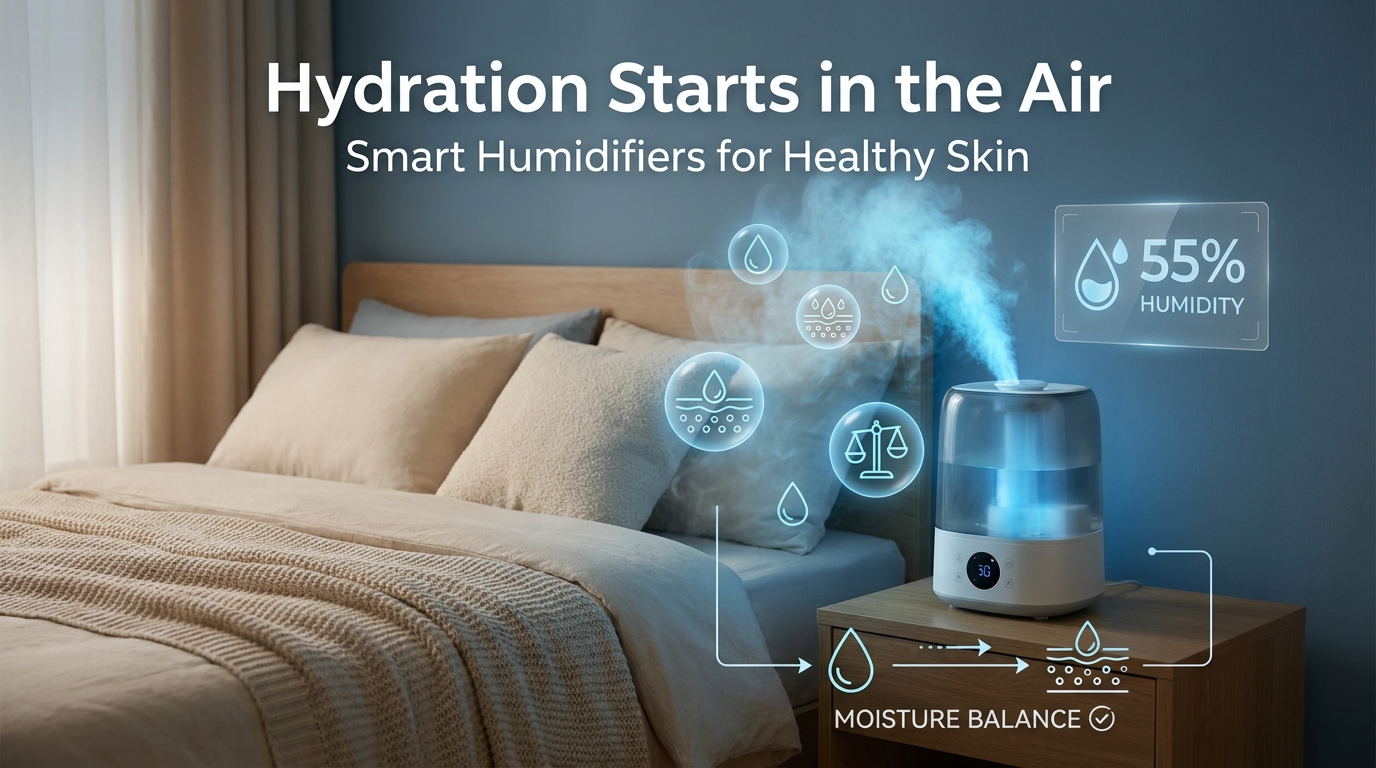Smart Humidifiers for Skin Hydration