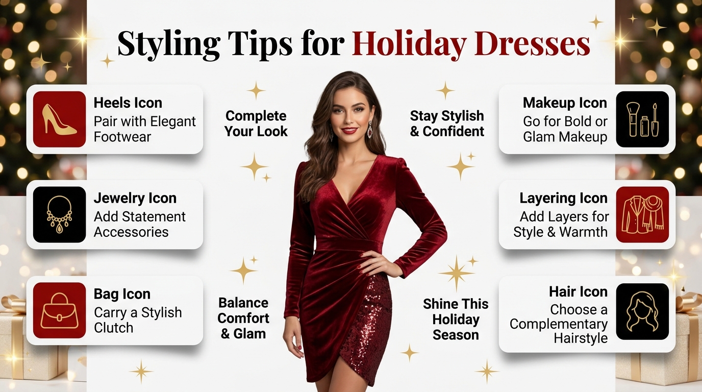 Styling Tips for Holiday Dresses