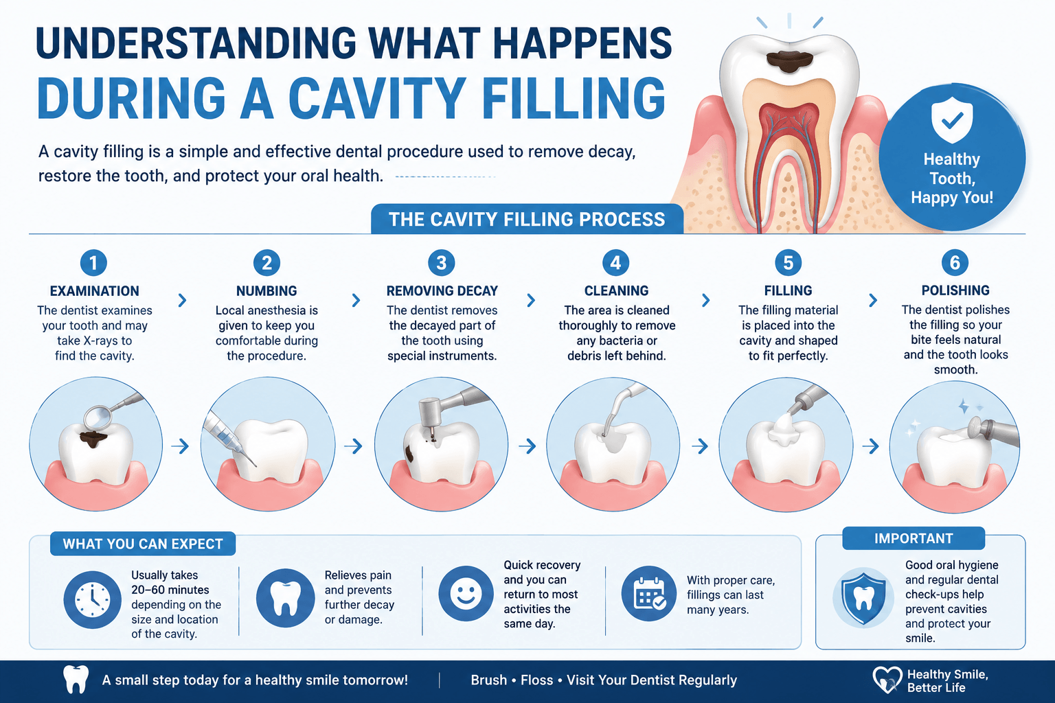 Understanding What Happens During a Cavity Filling