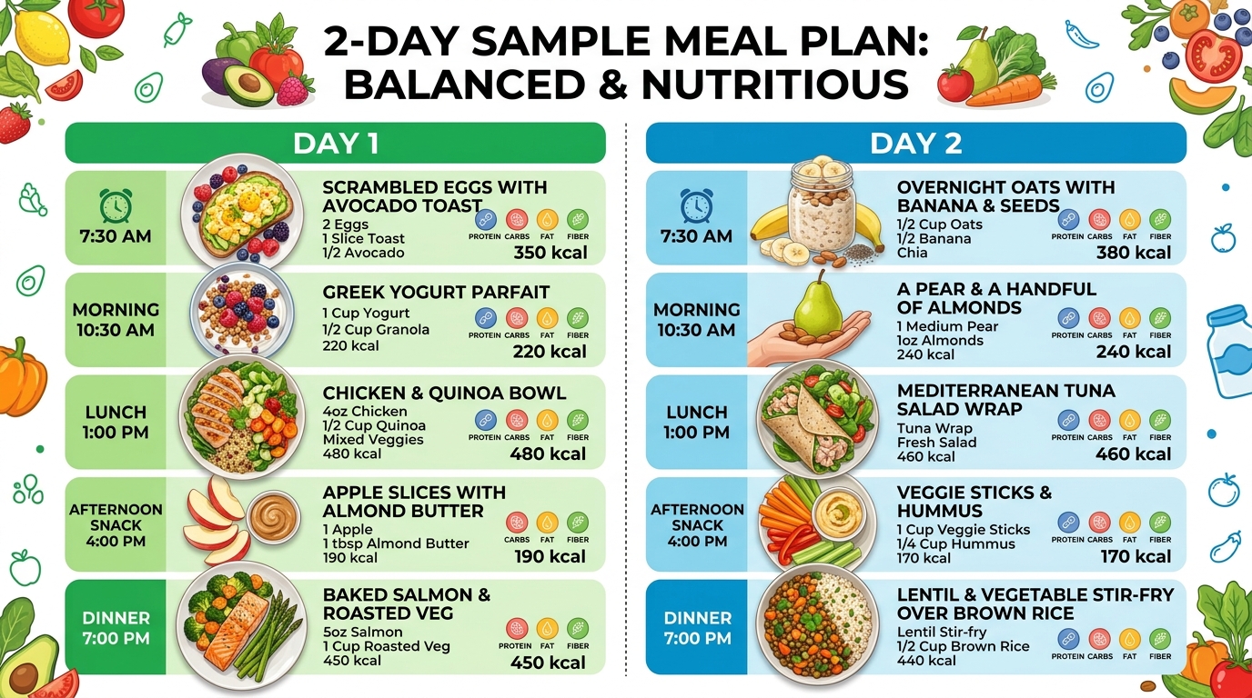 sample meal plan