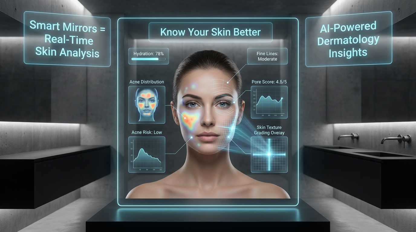 smart mirror for skincare