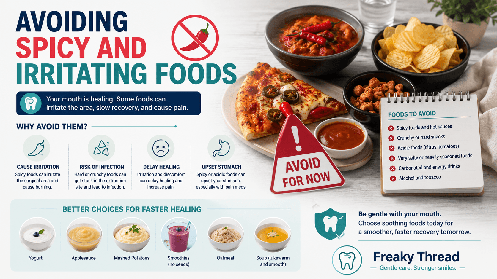 Avoiding Spicy and Irritating Foods