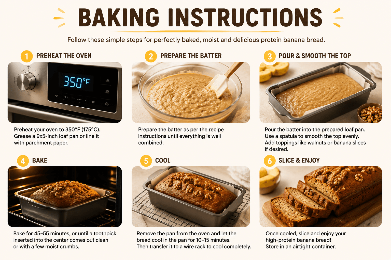 Baking Instructions