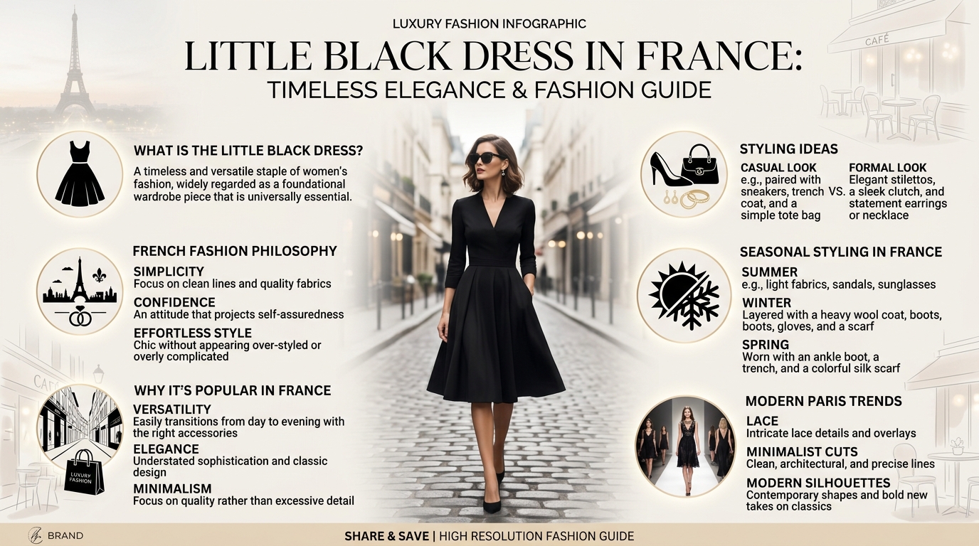 Little Black Dress in France: Timeless Elegance & Fashion Guide