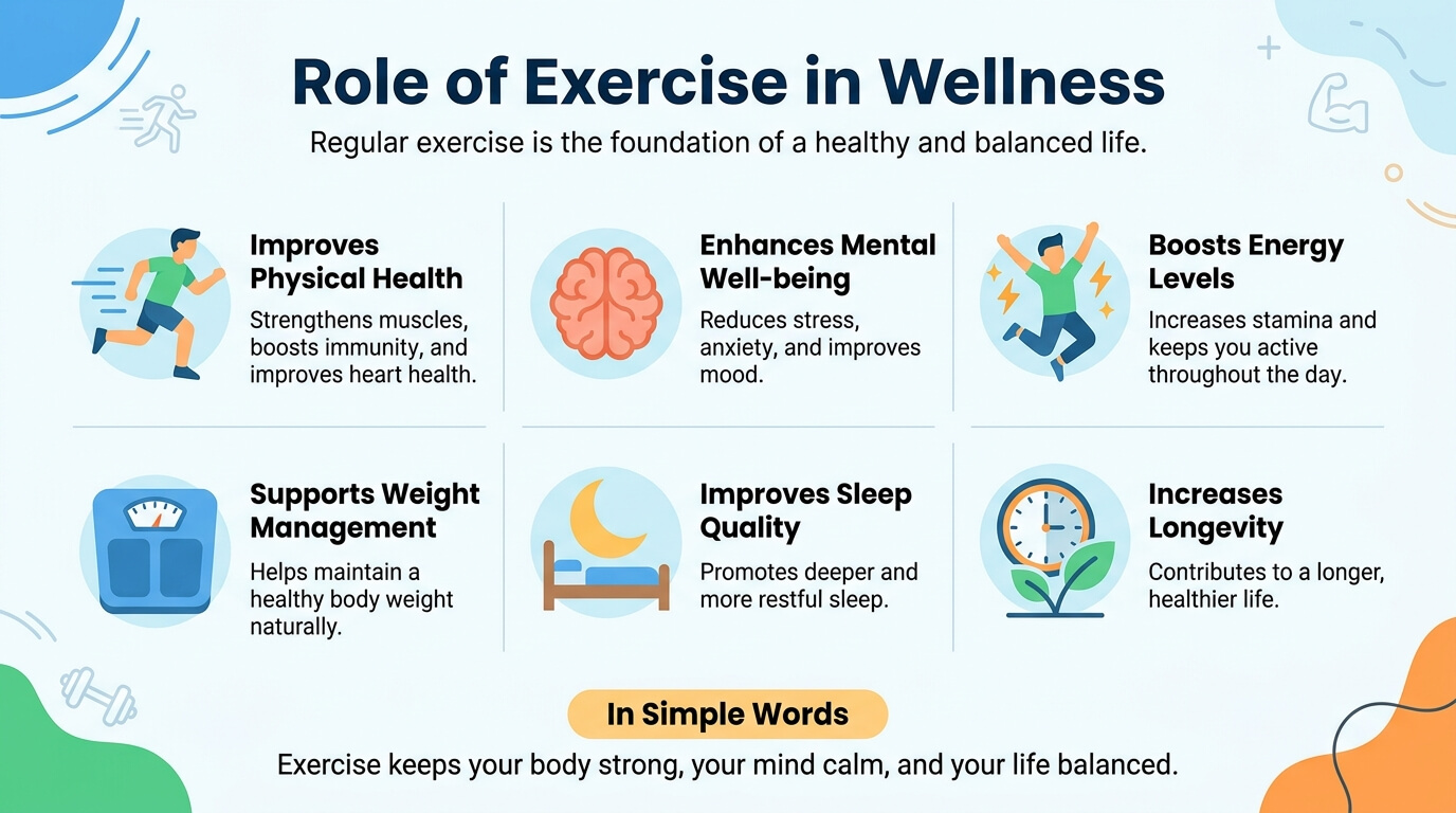 Role of Exercise in Wellness