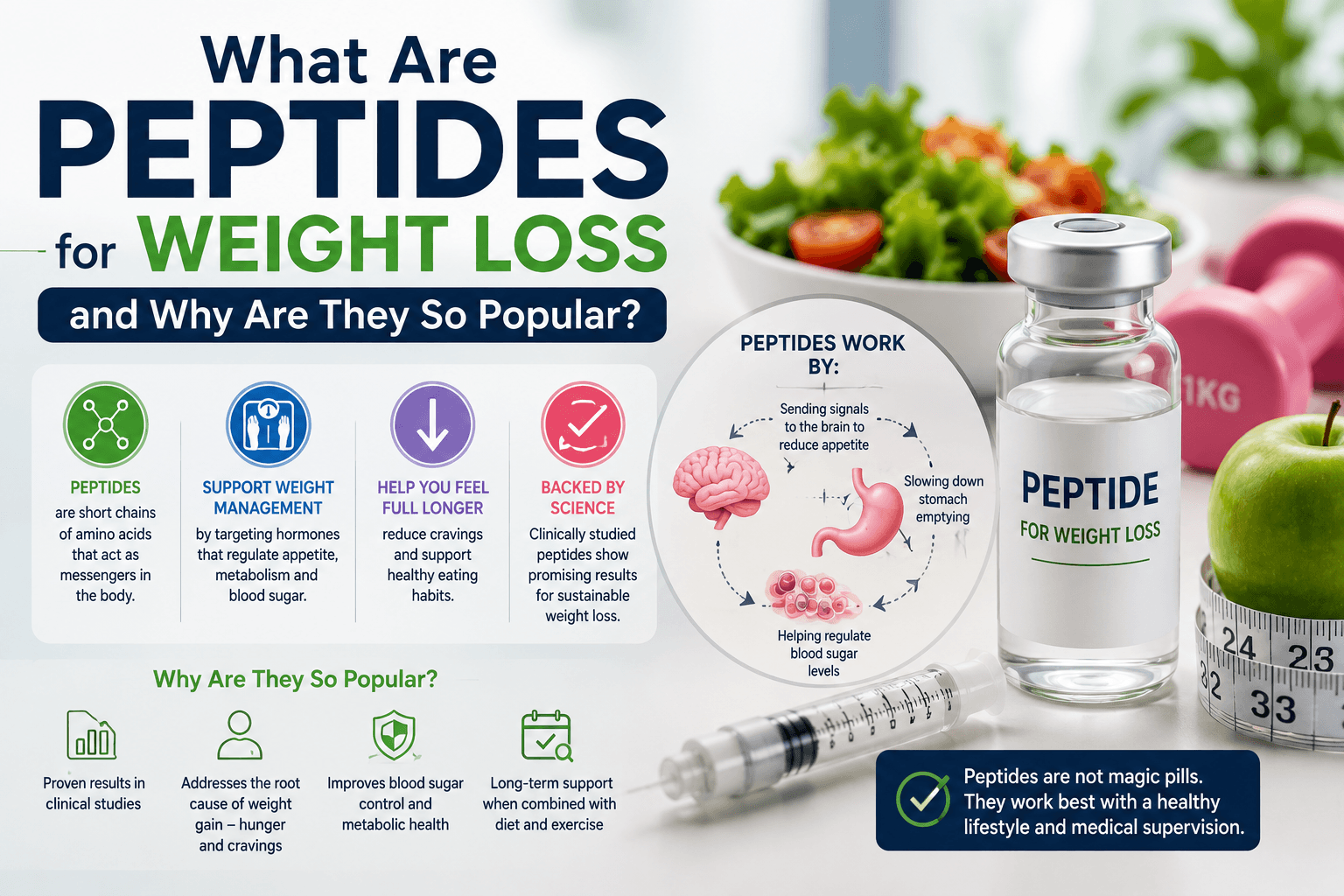 What Are Peptides for Weight Loss and Why Are They So Popular