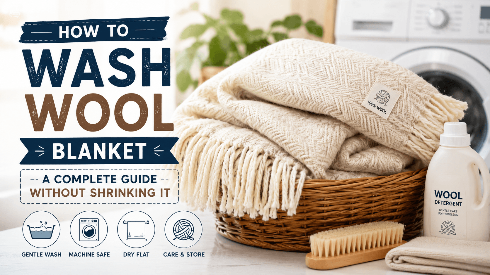 How to Wash Wool Blanket: A Complete Guide Without Shrinking It