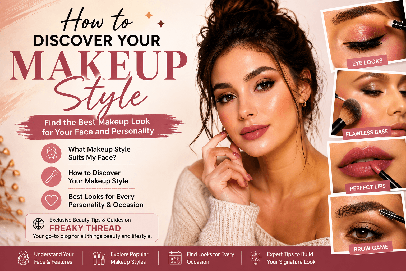 How to Discover Your Makeup Style: Find the Best Makeup Look for Your Face and Personality