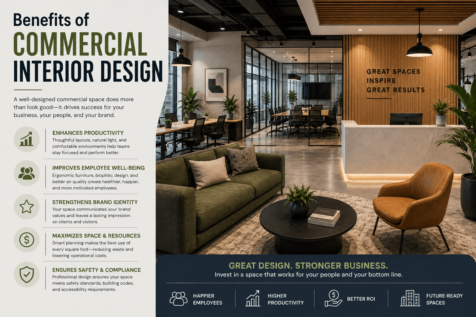 Benefits of Commercial Interior Design
