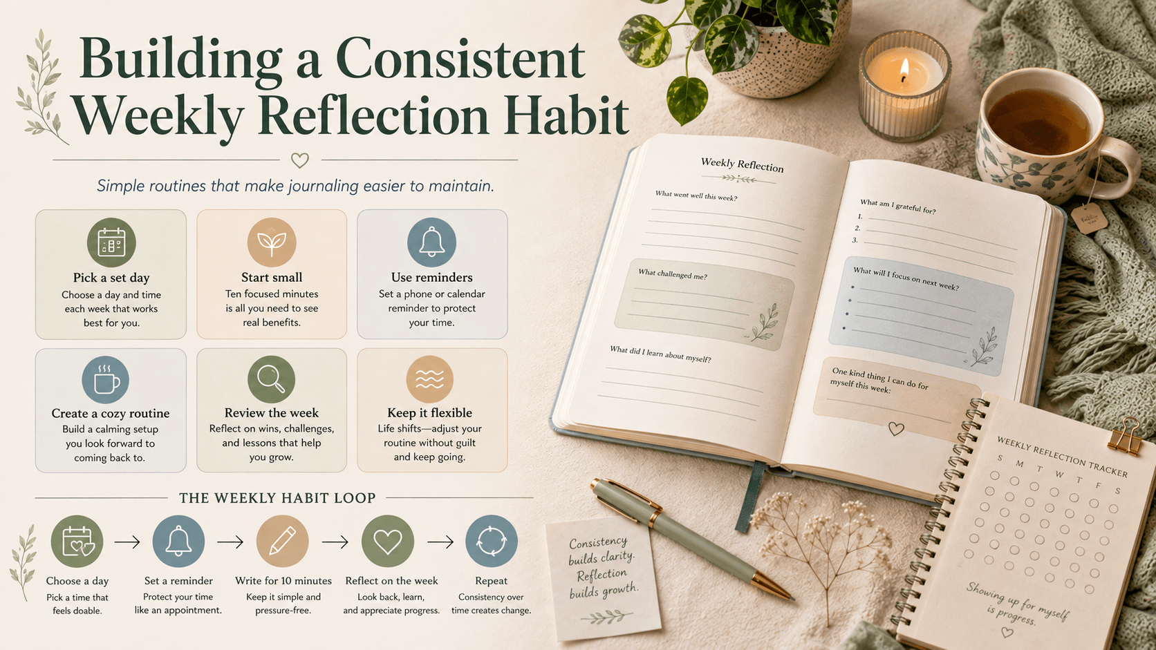 Building a Consistent Weekly Reflection Habit