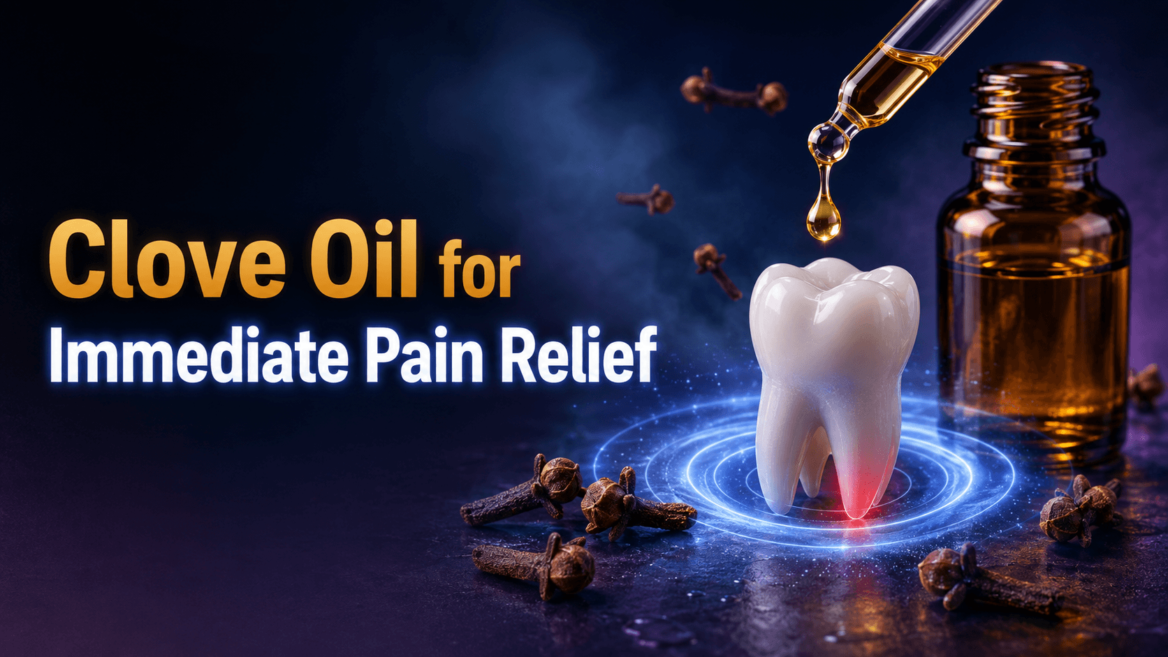Clove Oil for Immediate Pain Relief