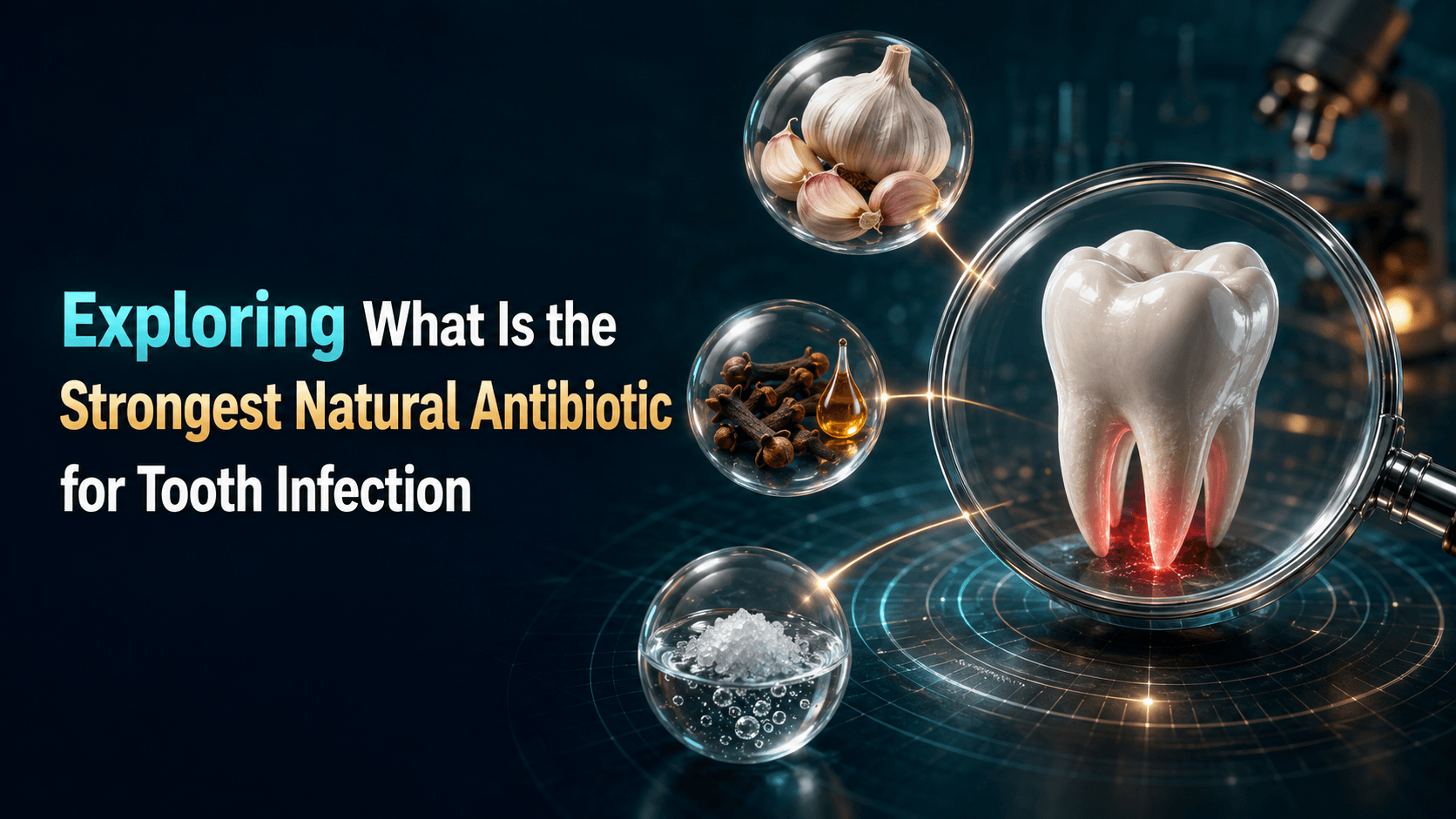 Exploring What Is the Strongest Natural Antibiotic for Tooth Infection