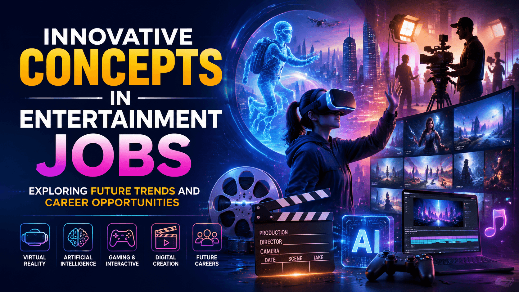 Innovative Concepts in Entertainment Jobs Exploring Future Trends and Career Opportunities