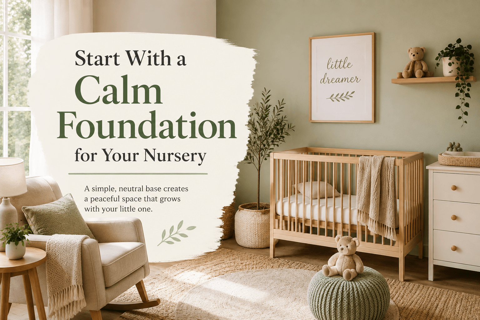 Start With a Calm Foundation for Your Nursery
