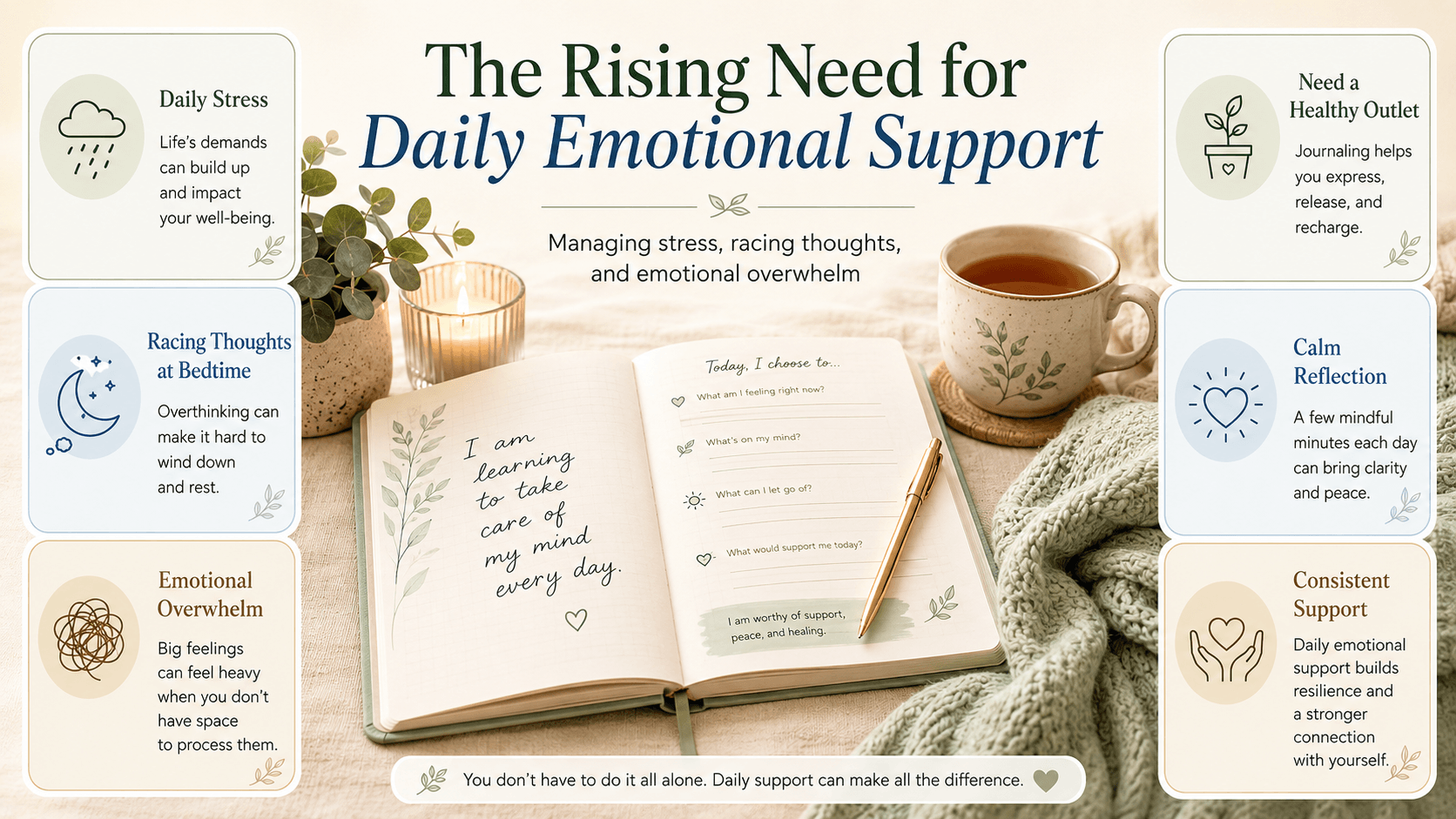 The Rising Need for Daily Emotional Support
