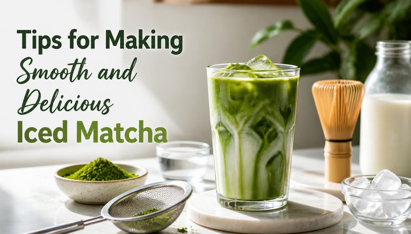 Tips for Making Smooth and Delicious Iced Matcha