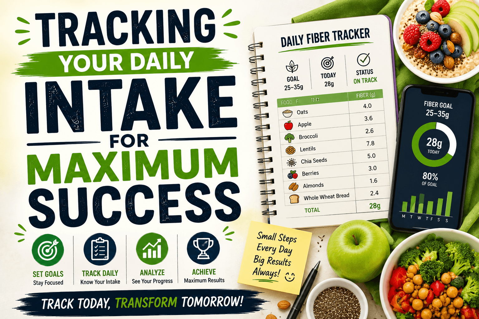 Tracking Your Daily Intake for Maximum Success