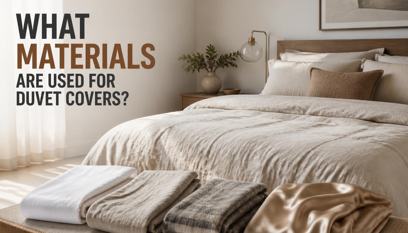 What Materials Are Used for Duvet Covers