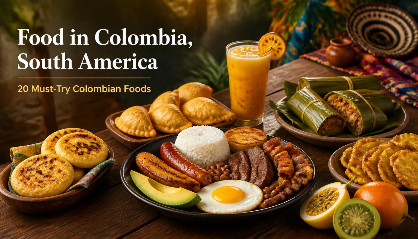 food in colombia south america