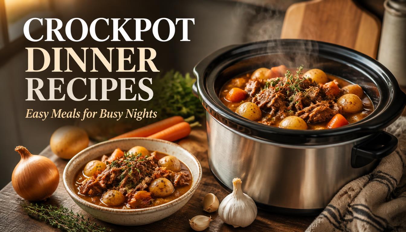 Crockpot Dinner Recipes: Easy Meals for Busy Nights