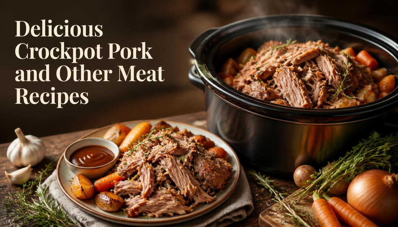 Delicious Crockpot Pork and Other Meat Recipes