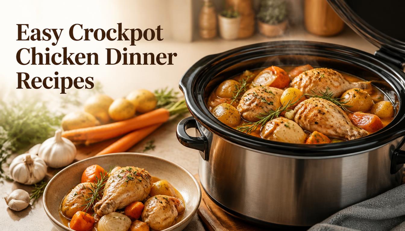 Easy Crockpot Chicken Dinner Recipes