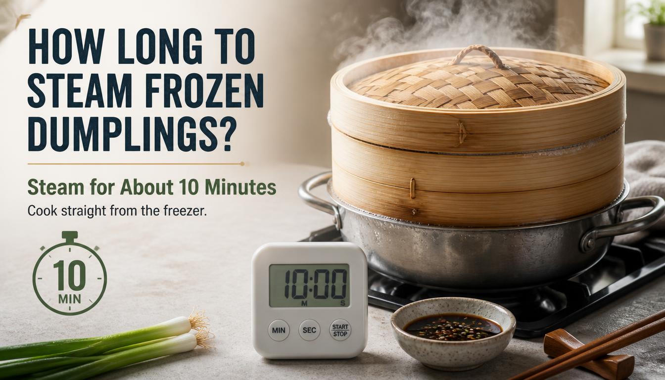 How Long to Steam Frozen Dumplings