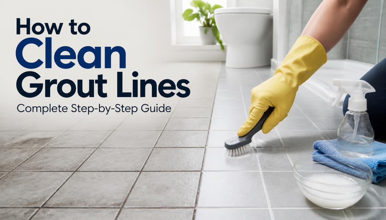 How to Clean Grout Lines: A Complete Step-by-Step Guide