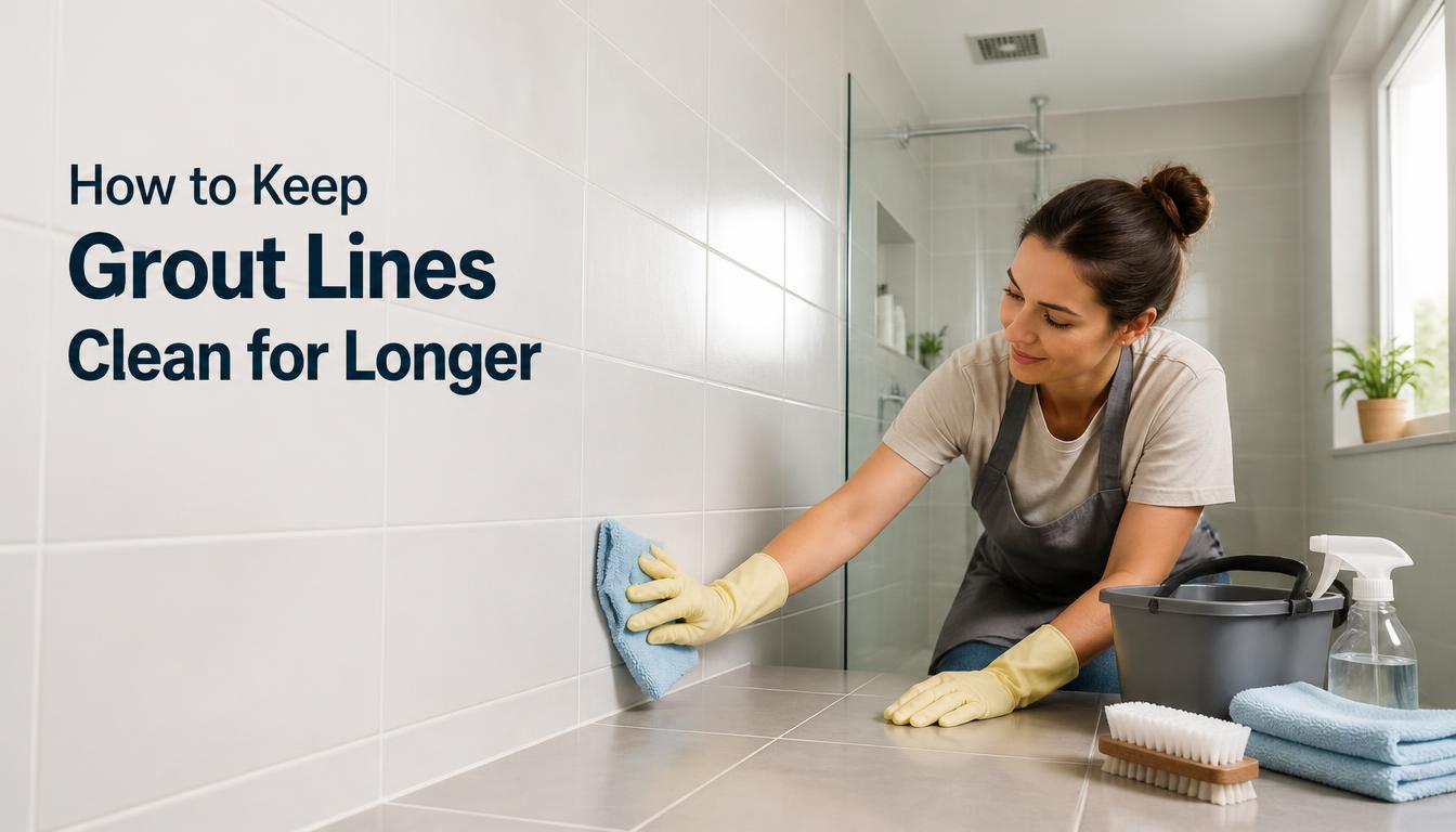 How to Keep Grout Lines Clean for Longer