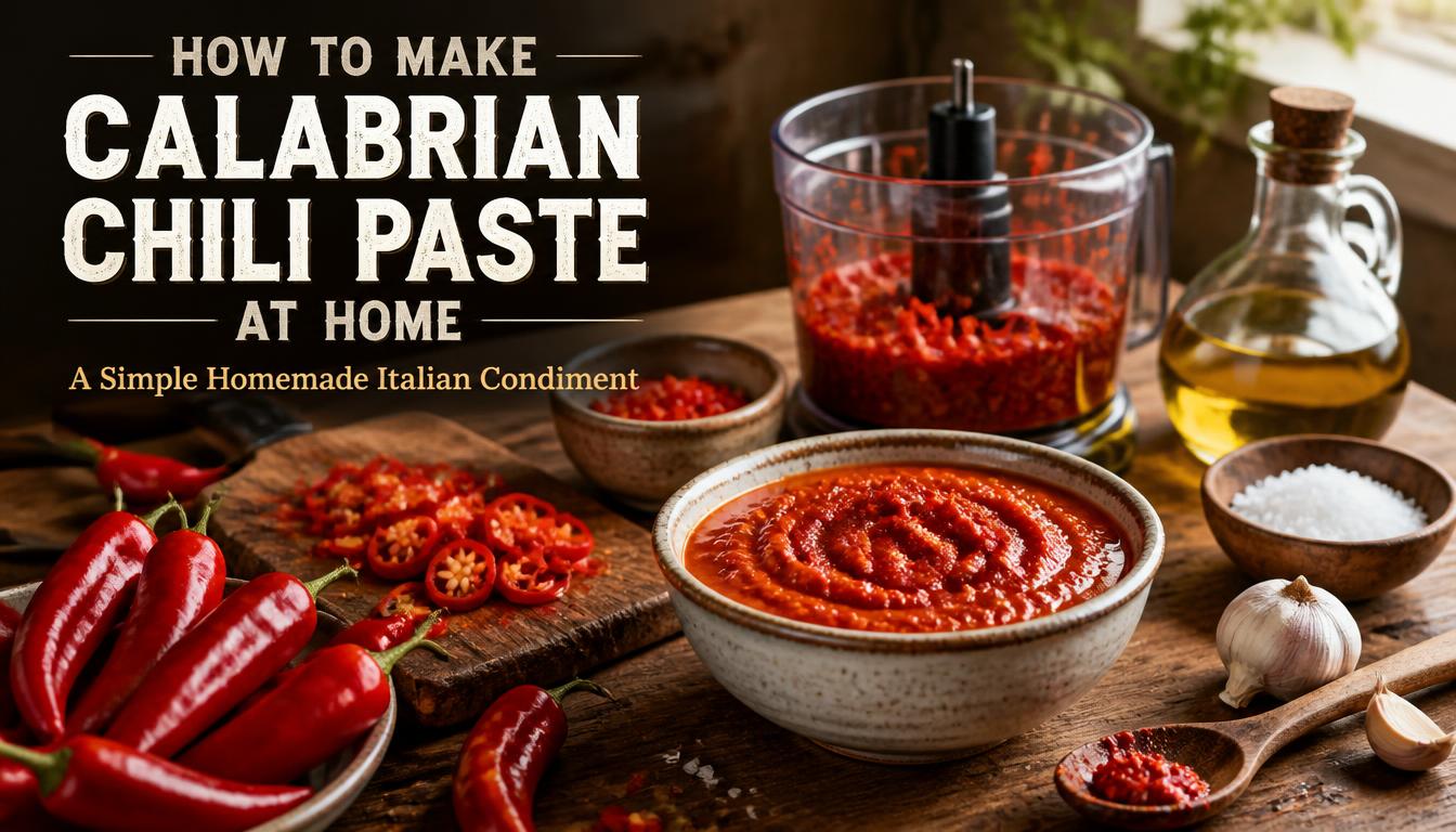 How to Make Calabrian Chili Paste at Home