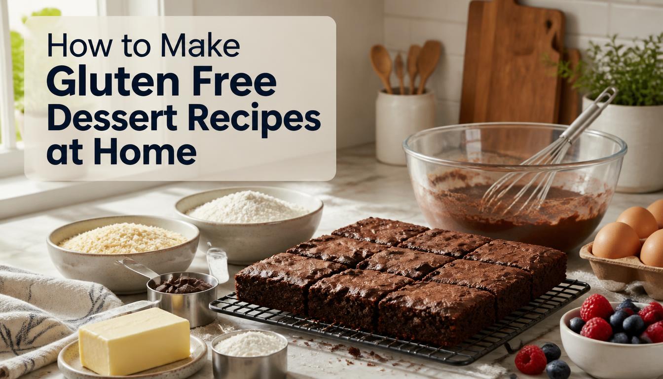 How to Make Gluten Free Dessert Recipes at Home