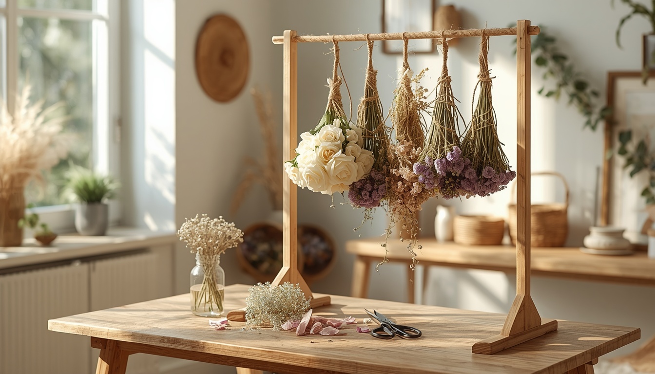 How to Preserve Flowers by Air Drying